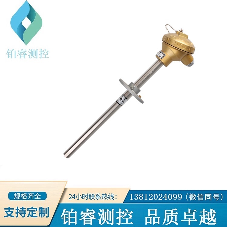 熱電阻WZP-330-活動(dòng)法蘭安裝熱電阻-鉑睿測(cè)控